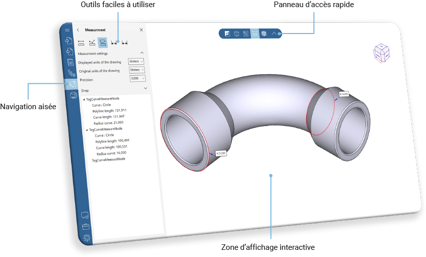 Points clés de CST CAD Navigator