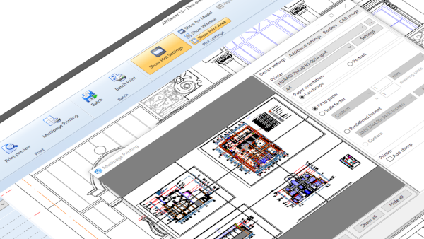 Impression d'un dessin 2D