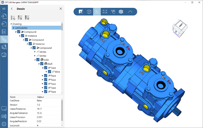 Nouvelle version de CST CAD Navigator