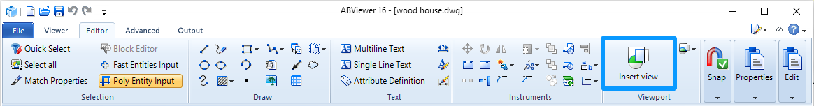 New viewport in ABViewer 16